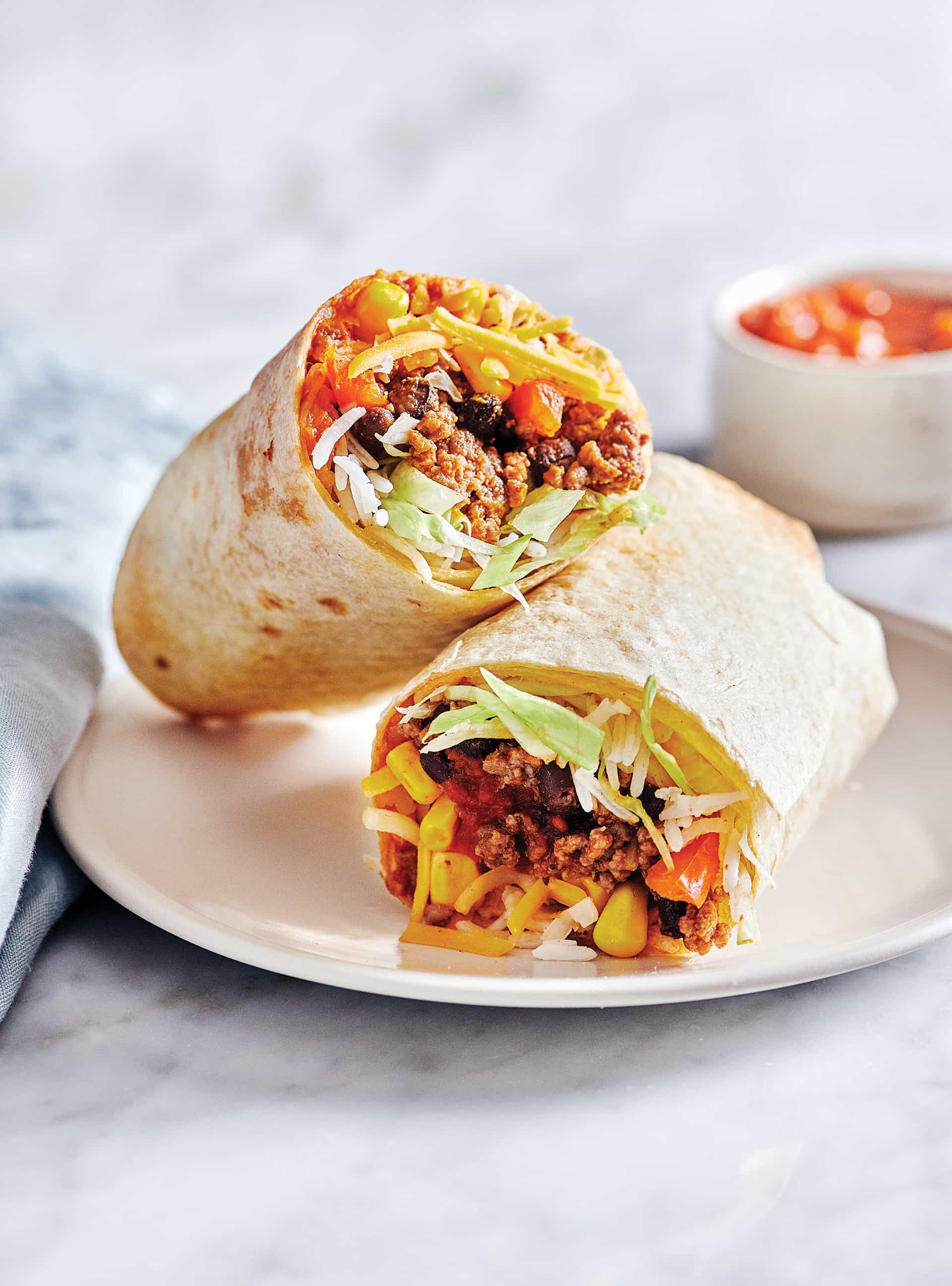 Burrito can əti - (Tortilla ,can əti  ,chef...