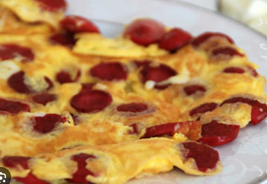 Sosis yumurta - 