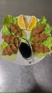 Çiğ köfte - Çiğ köfte,kahı,limon,nar şerab