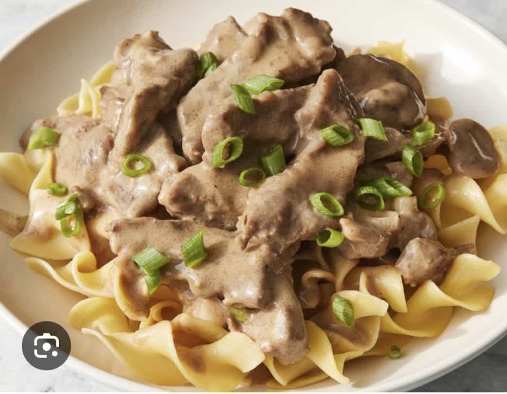 BEEF STROGANOFF - 