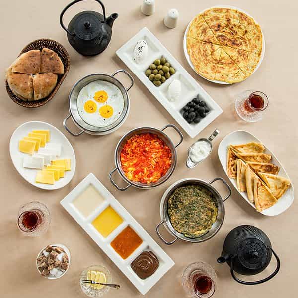 SET (2 NƏFƏRLİK) - CÖRƏK , KƏRƏ YAĞI ,İNƏK...