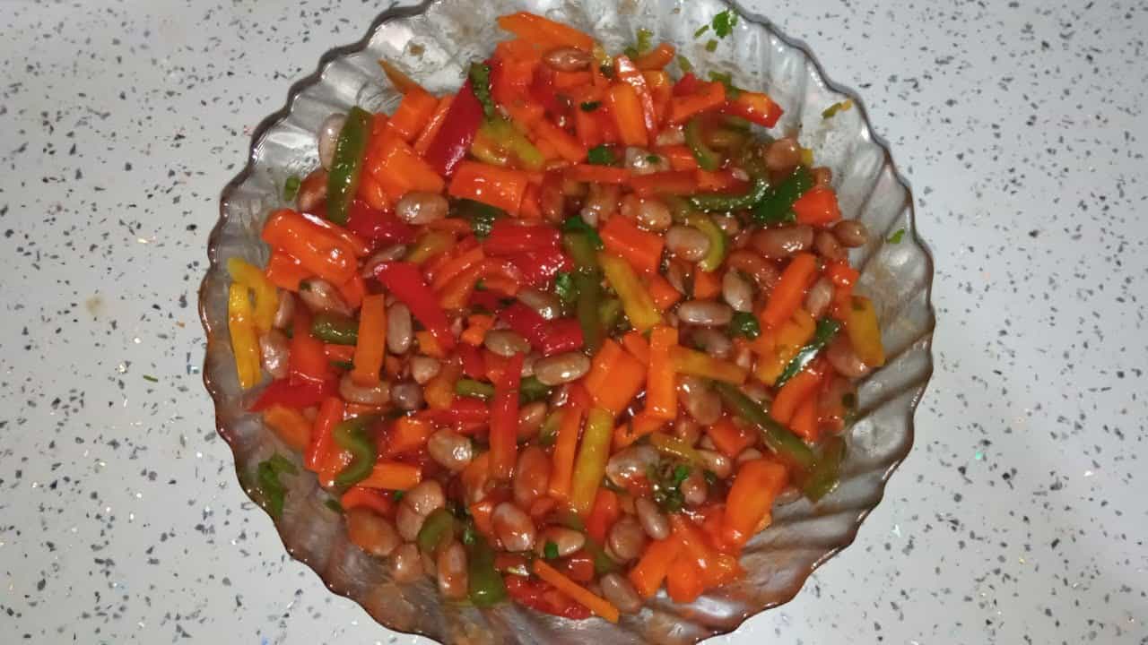 Lobya salatı - 