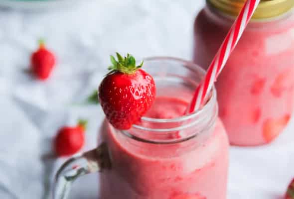 Milk shake - Çiyələk
