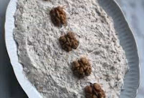 Didmə salatı 150 qr - Döş əti, mayonez, qoz, duz