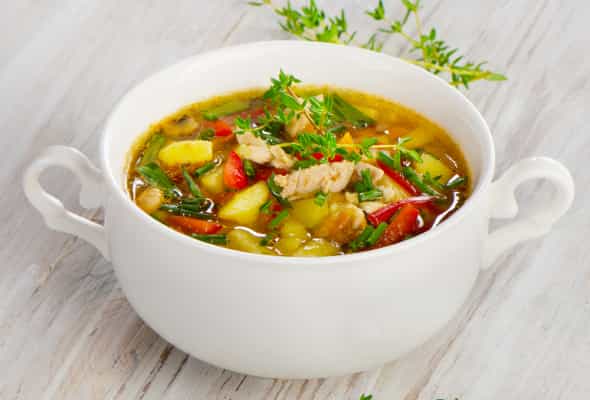 Toyuq şorbası - 