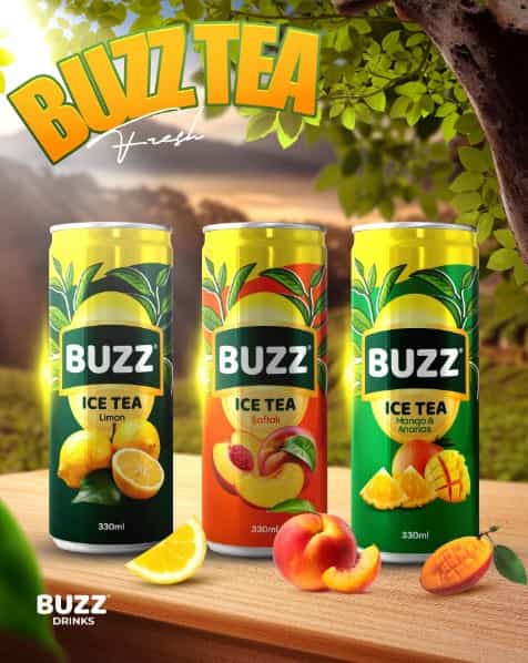 BUZZ TEA 330 ml - 