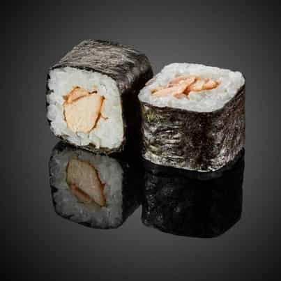 Mak Roll Chicken - (Yaponica düyü, nori, chicken )