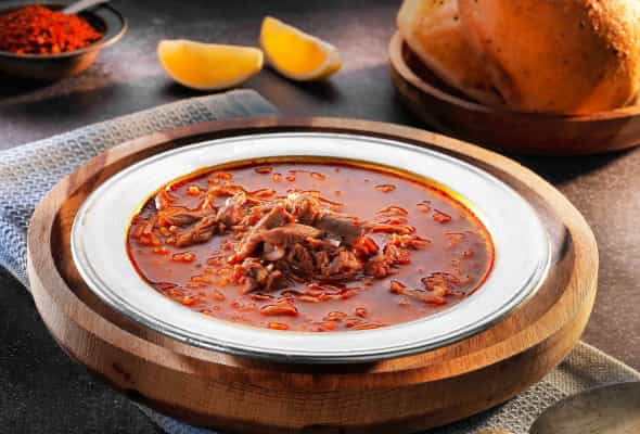 Beyran şorbası 300 qr - Mal əti, yumuru duyü, sarımsaq,...