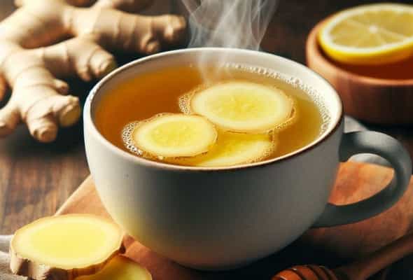 Ginger Breeze Tea - Zəncəfil, bal, limon, darçın