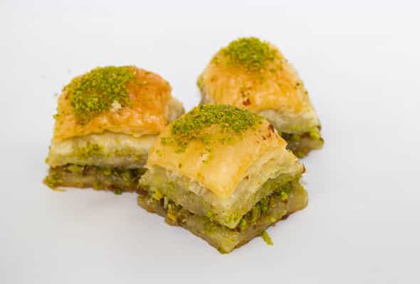 Türk paxlavası - dondurma /qaymaq(krem)
