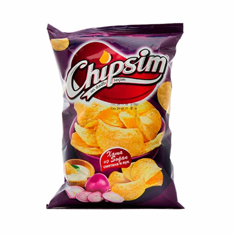 Chipsim 70 gr - Chipsim çips orta