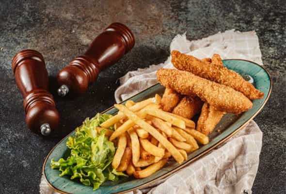 TOYUQ NUGGETS - (toyuq filesi,suxari tozu,özəl...