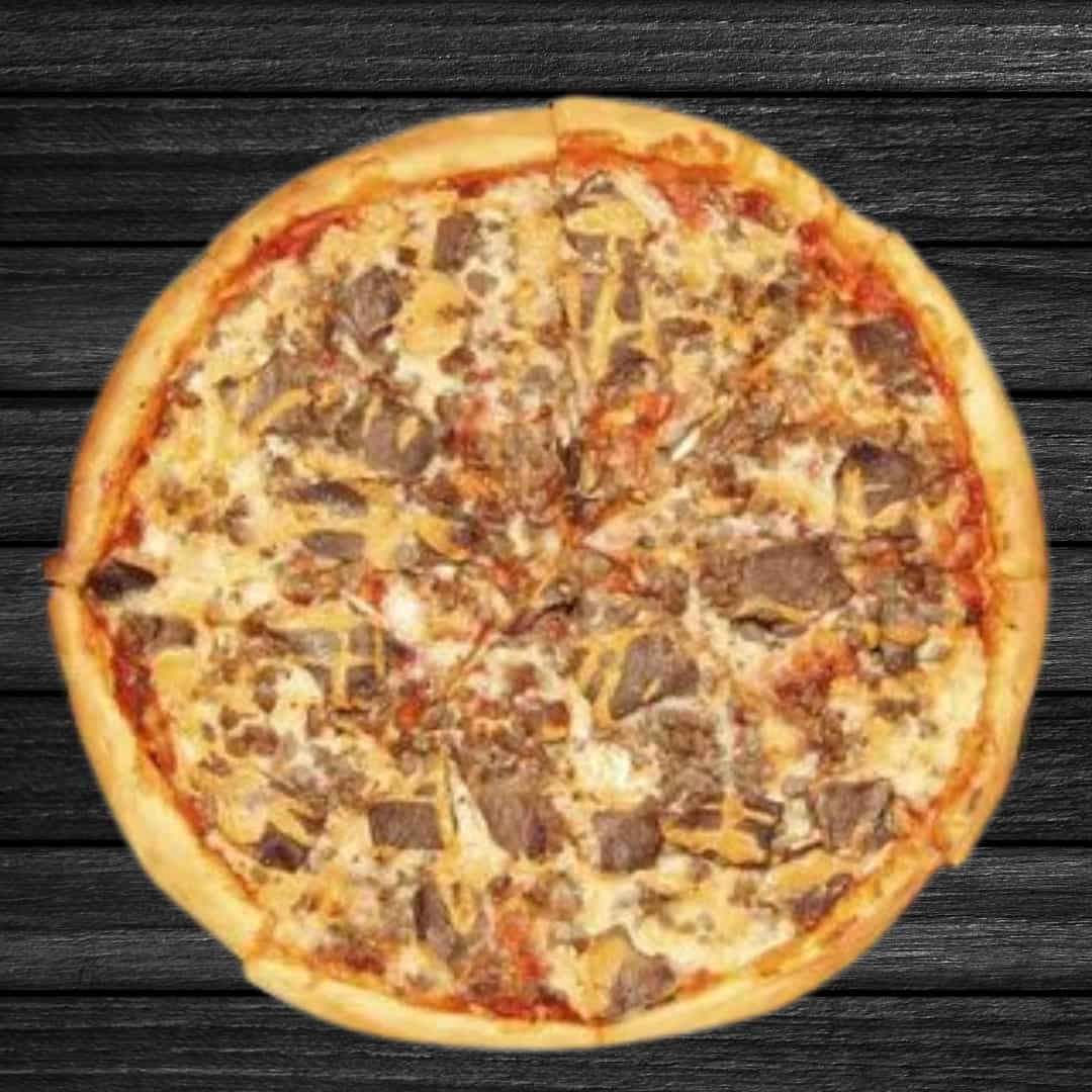 MAL ƏTİ İLƏ - pizza sousu, mozarella pendiri,...