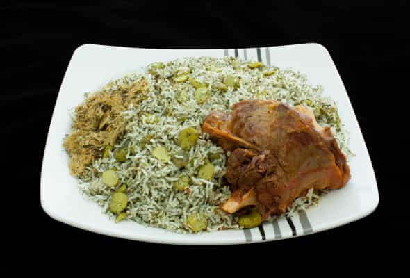 Paxlalı plov - 