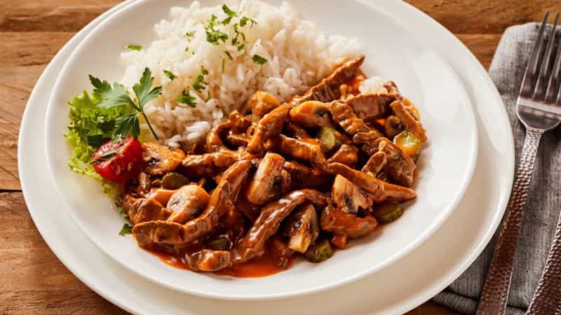 Beef Stroganoff - 