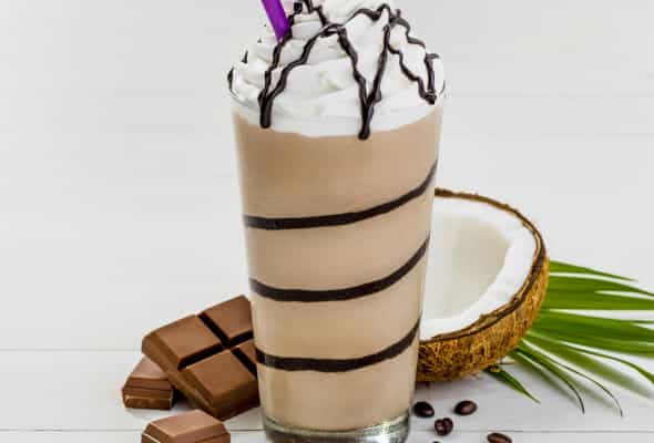 Coconut Mocha - espresso, kakos siropu, şokolad, süd