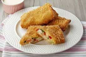 TEMPURA CHİCKEN CREPE 2 ədəd - (Un , süt , yumurta , kərə yağı ,...
