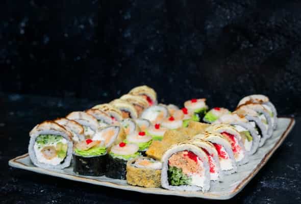 Diamond set (34 ədəd) - Dragon roll-8ədəd
Cheese...