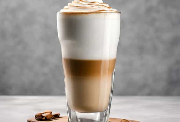 Latte machiato - Espresso, süd, süd köpüyü