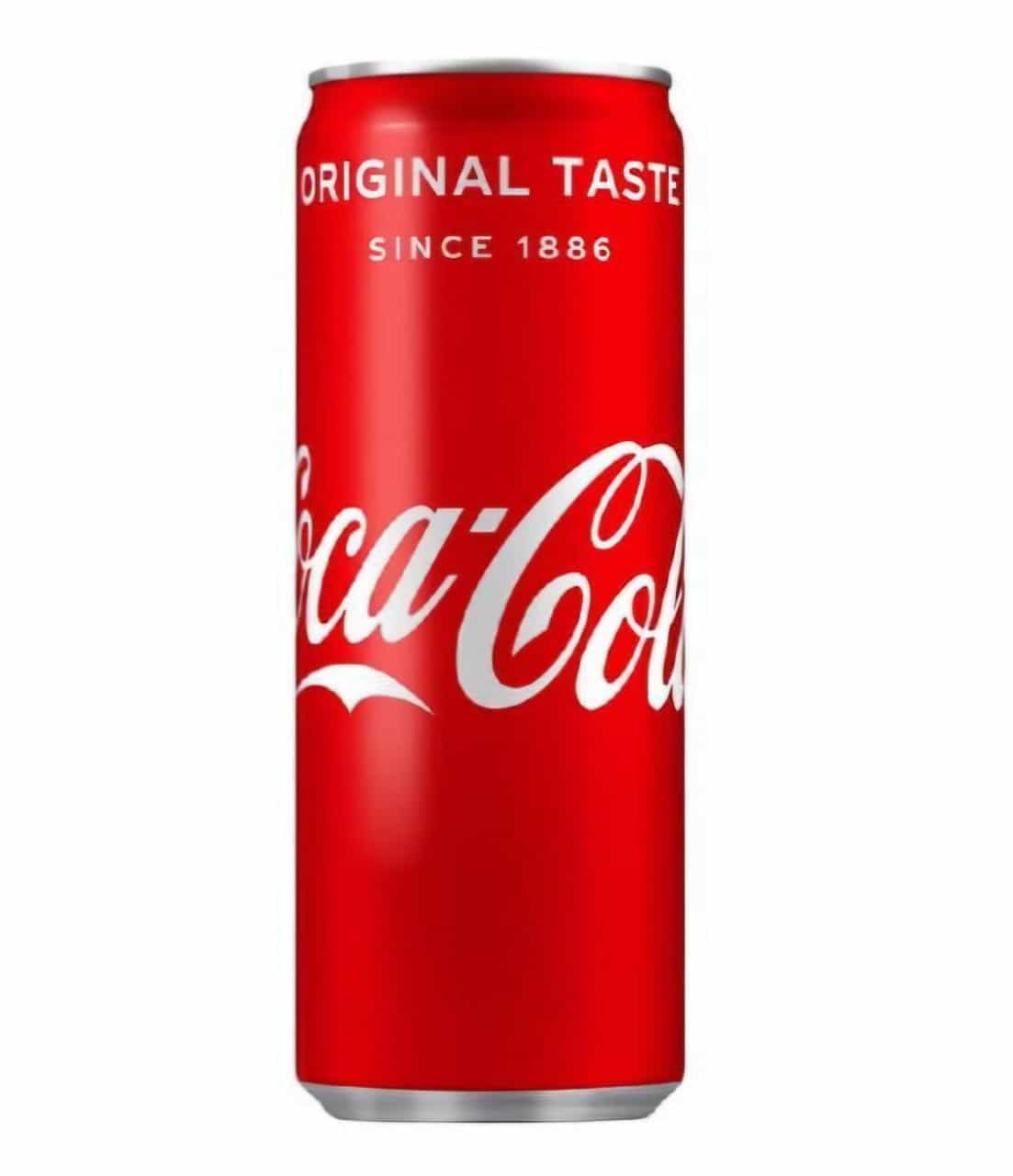 Coca-cola banka 0.33ml - 
