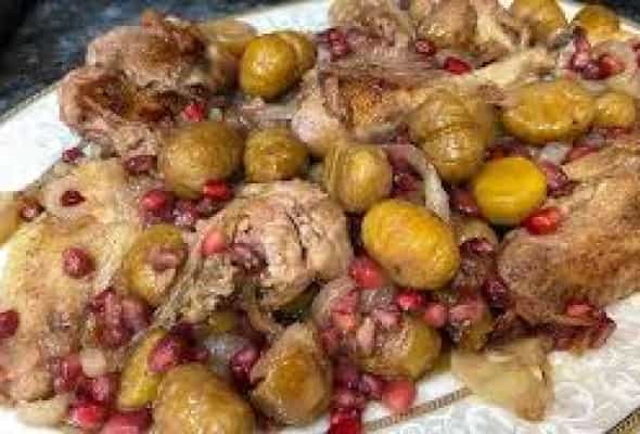 Cücə nar qovurma 150 qr - Kənd çolpası, şabalıd, soğan, nar...