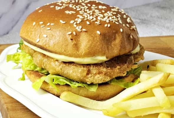 ChikenBurger - Toyuq əti, Holland pendiri, kahı, sous