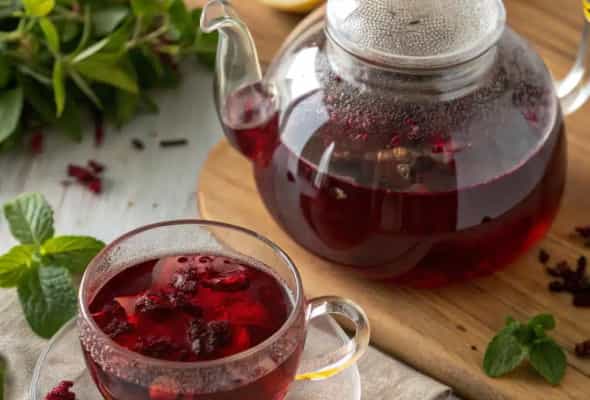 Red Fruit Flash Tea - Hibiskus, qarağat, itburnu, çiyələk,
