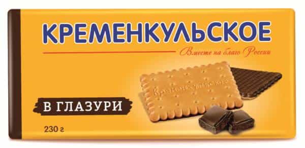 Печенье затяжное "Кременкульское" в глазури (основа) - Кременкульское