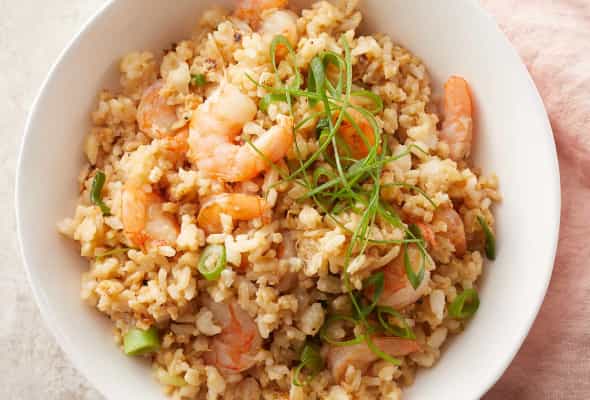 wok rice sea mix - (Qarışıq dəniz məhsulları, yapon...