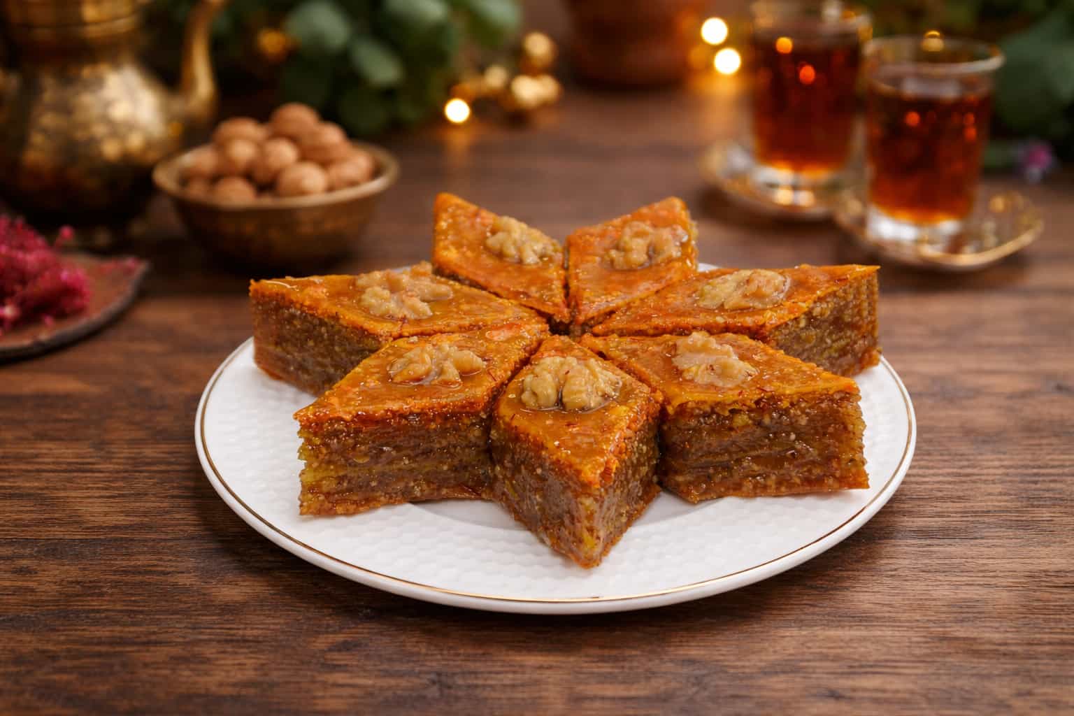 Bakı paxlavası qozlu - 500qr