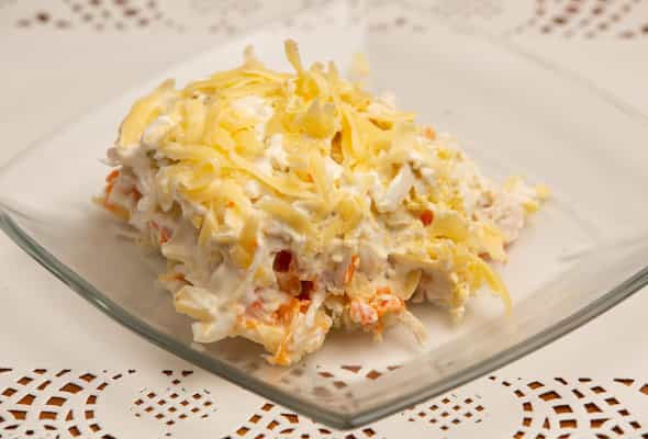 Mimoza salatı - 