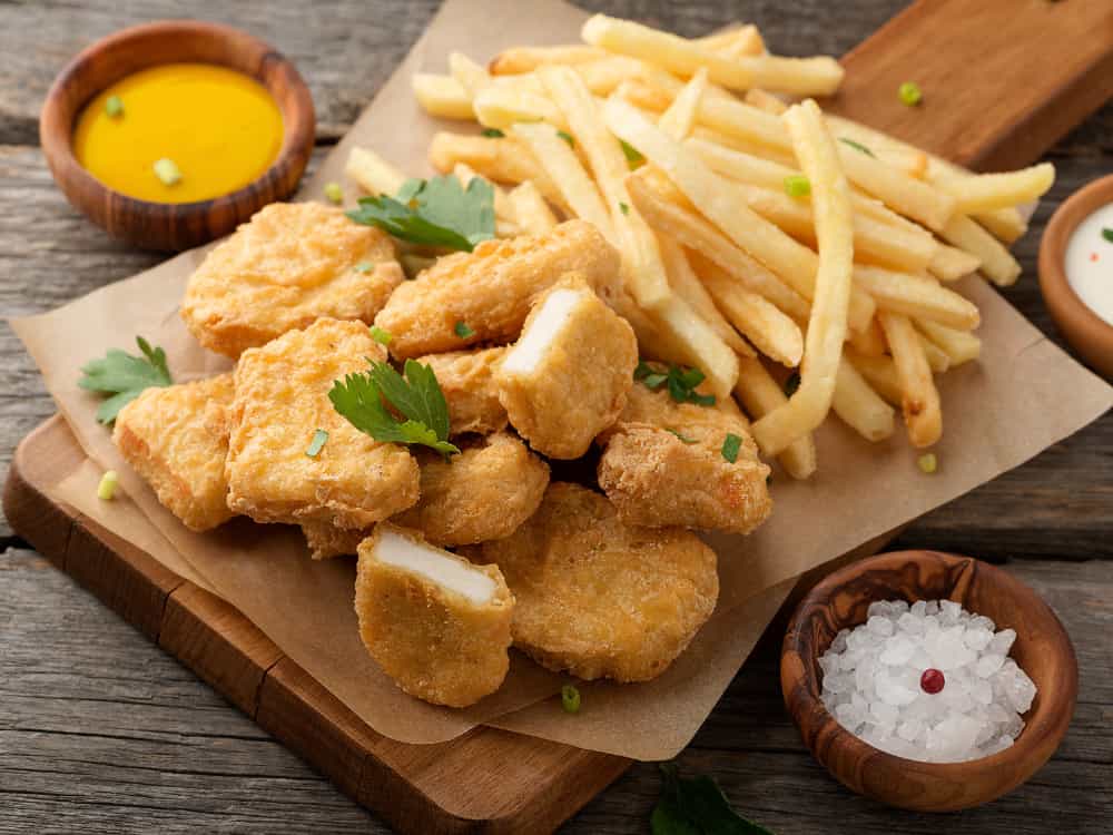Kartof fri + Nuggets - Kartof fri + Nuggets