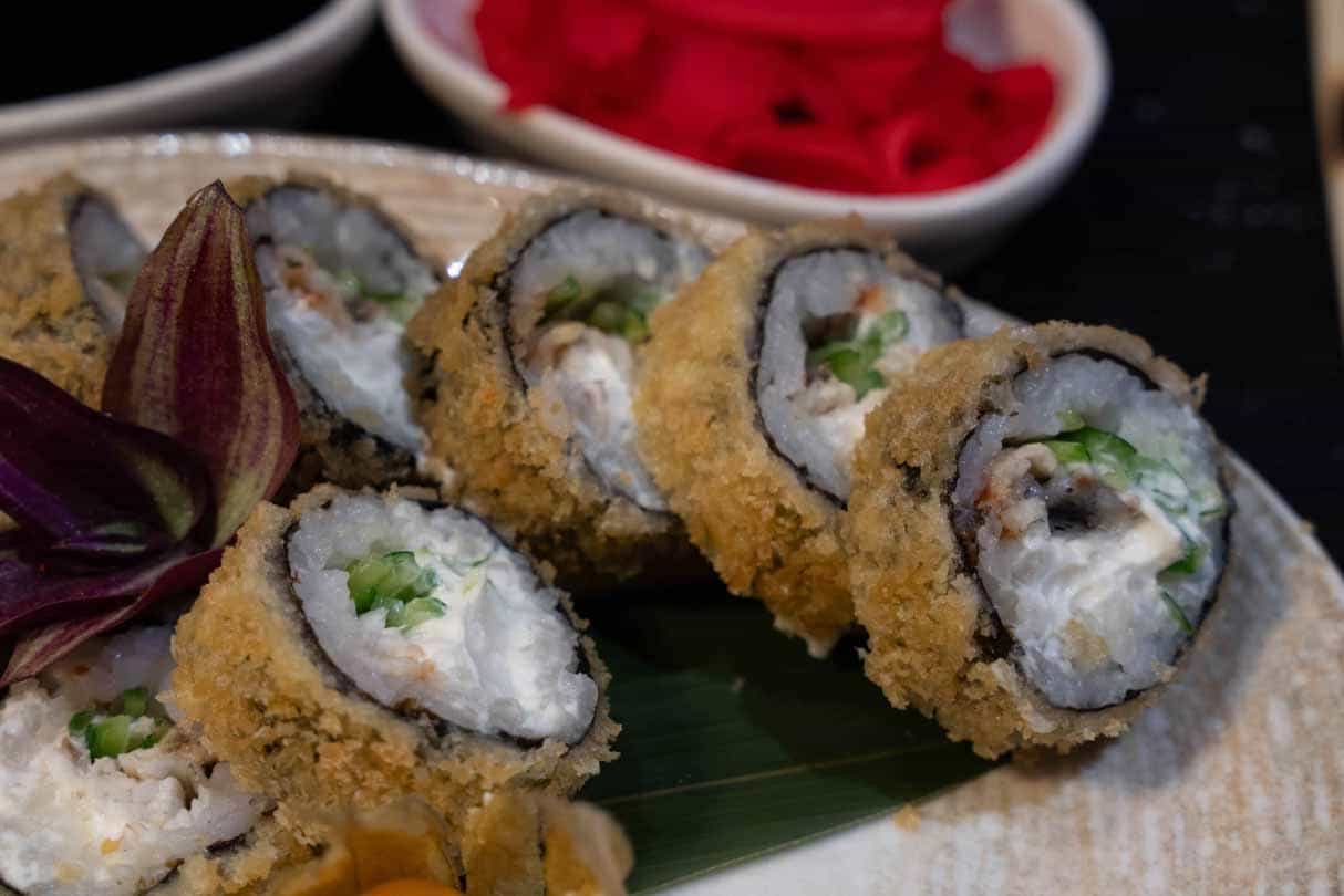 Hot Roll Unagi - Düyü, nori, krem pendir, ilan...