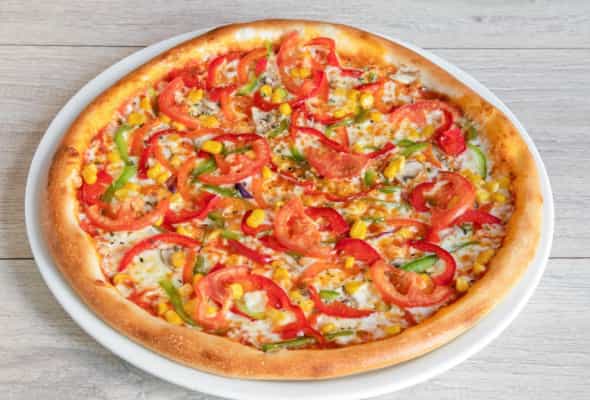Pizza Vegerian - Mozarella pendiri, pomidor,...