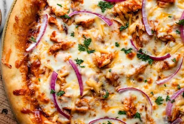 bbg Pizza chicken - (Toyuq əti, italyan xəmiri,tomat...