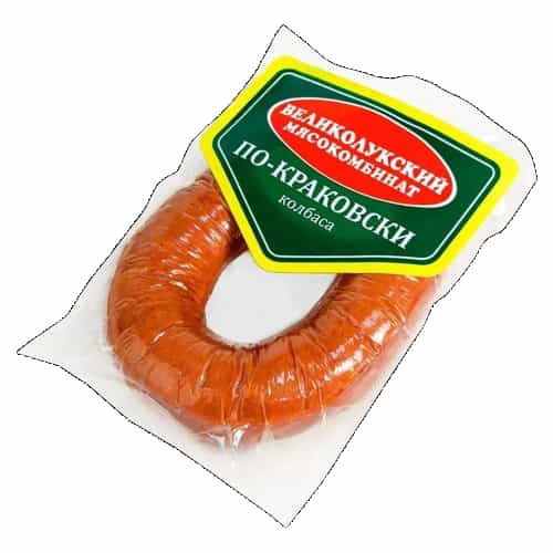 Колбаса  "По-Краковский" в\у - Великолукский...