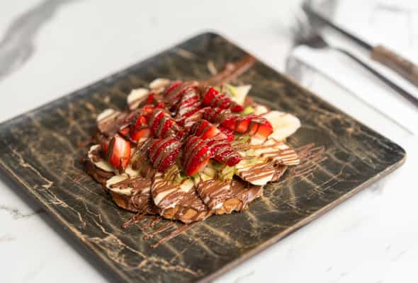 WAFFLE - meyveli