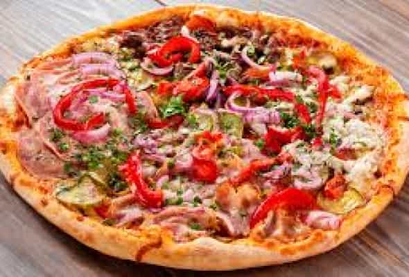 Pizza Şehrizad Premium - (Pamidor, bolqar...