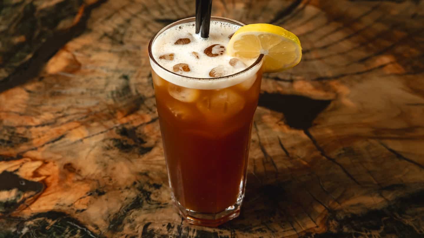 ICED TEA STRAWBERRY / PEACH / ORANGE - Buz, qazlı su, limon, nanə və uyğun...
