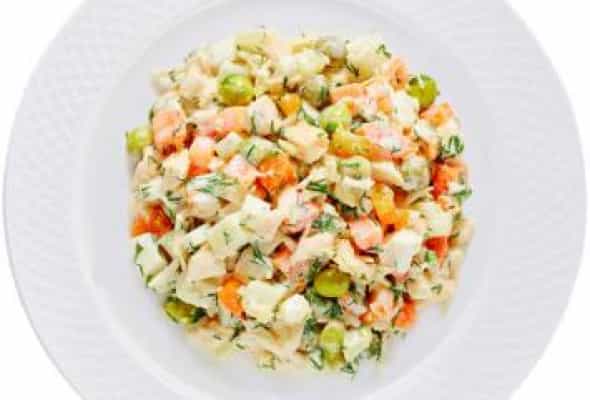 Paytaxt salatı - Kartof , Yerkökü ,Toyuq yumurtası...