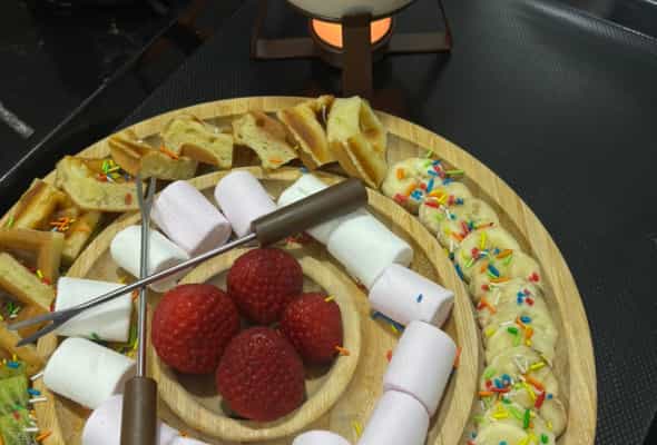 Marshmallow seti - Pancake, banan, çiyələk, kiwi,...