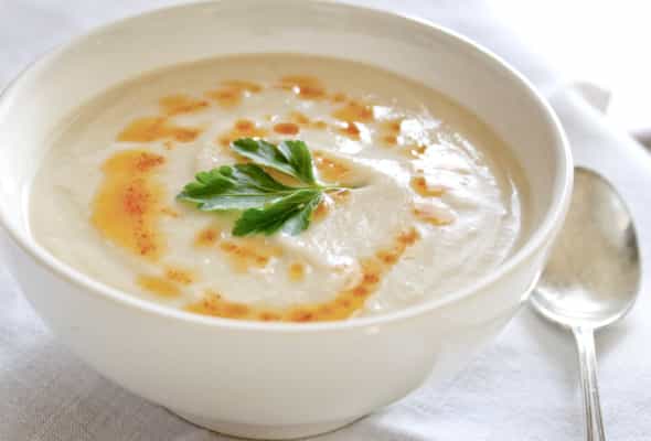 CHEES VELVET SOUP - (Soğan , sarimsaq ,süt , qaymaq ,...