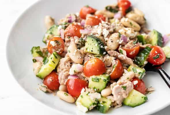 FRESH TUNA - (Ton balığı, təzə xiyar,ceri...
