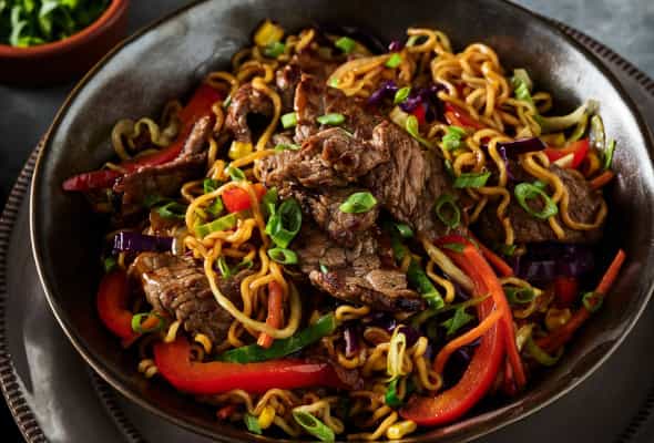 YAKISOBA BEEF`S - (Can əti, udon,can...