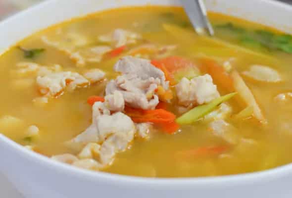 CHİCKEN SOUP - (Kənd toyuqu , rengli...