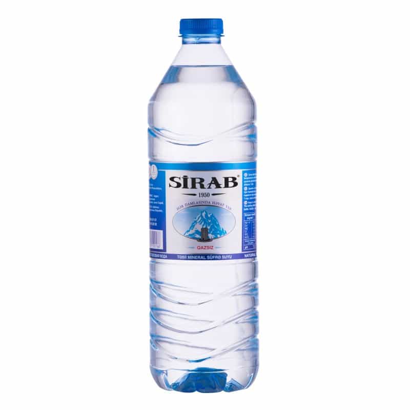 SİRAB qazlı qazsız plastik 0.5ml - 