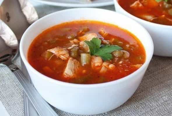 Lobya şorbası 250 qr - Mal əti, lobya, soğan, kartof, tomat...
