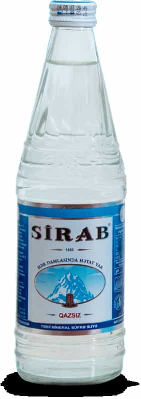 Sirab qazsız - su